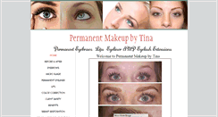 Desktop Screenshot of permanentmakeupbyt.com